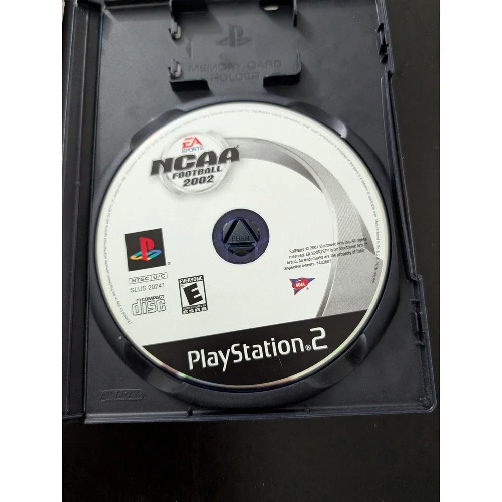 NCAA Football‎ 2002 PS2 PlayStation 2 + Reg Card - Complete CIB